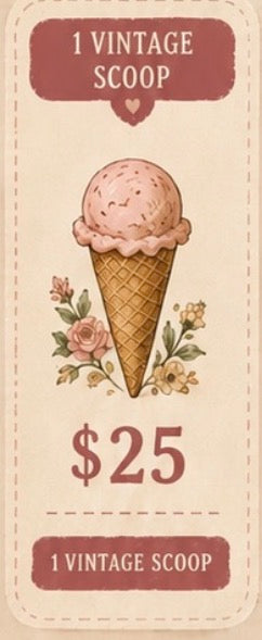 1 vintage scoop