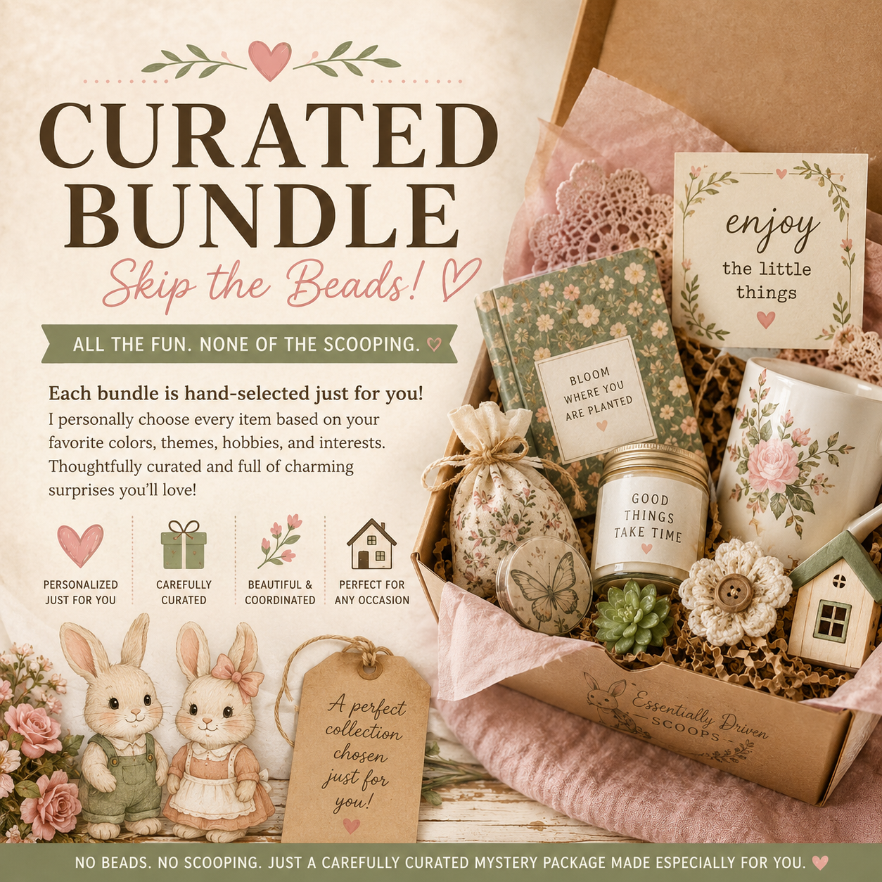 Deluxe Curated Bundle (50 items & 2 Bunny Rush)