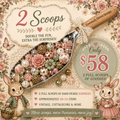 2 Bun scoops