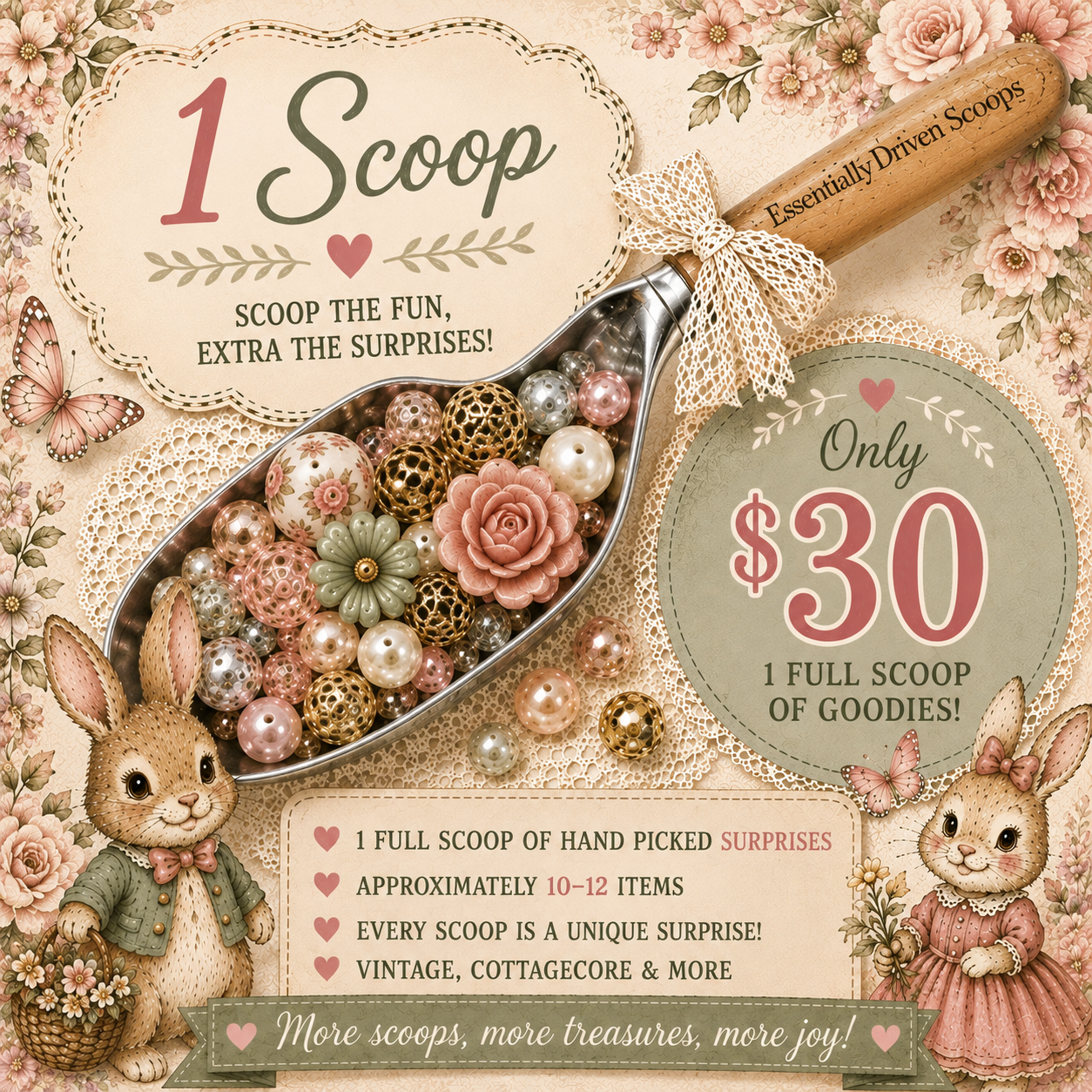 1 Bun scoop